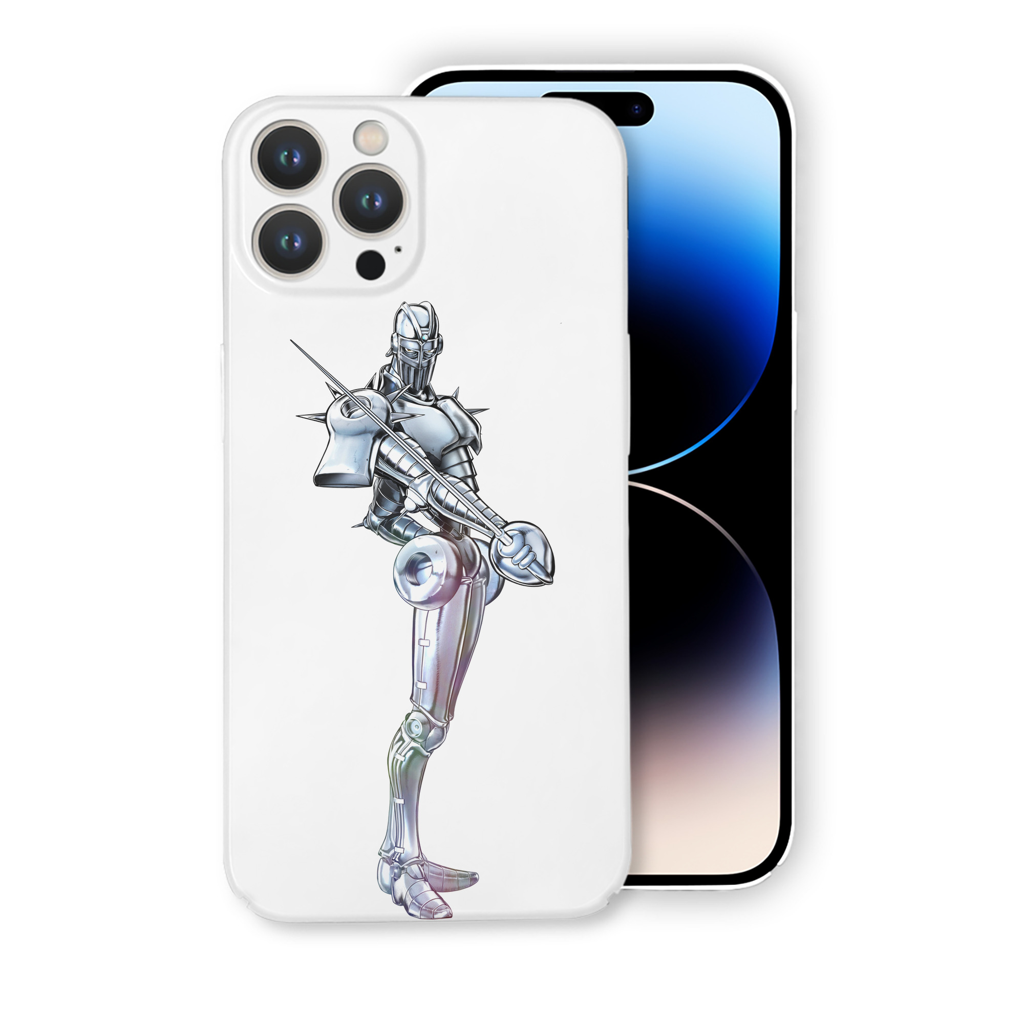 （画像用） ジョジョの奇妙な冒険 ジャン＝ピエール?ポルナレフ JoJo's Bizarre Adventure Jan Pierre Polnareff 【iPhone 14シリーズ対応】ハードケース